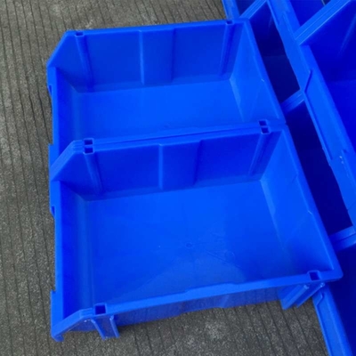 Blaue stapelbare Plastiknüsse der behälter-20kg - und - Bolzen Vorratsbehälter
