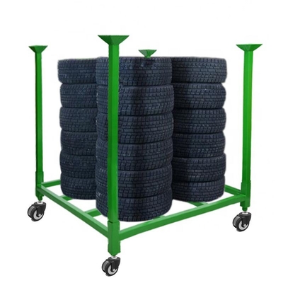 Sgs-Grün-stapelbares Reifen-Gestell 2000kg