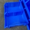 Blaue stapelbare Plastiknüsse der behälter-20kg - und - Bolzen Vorratsbehälter